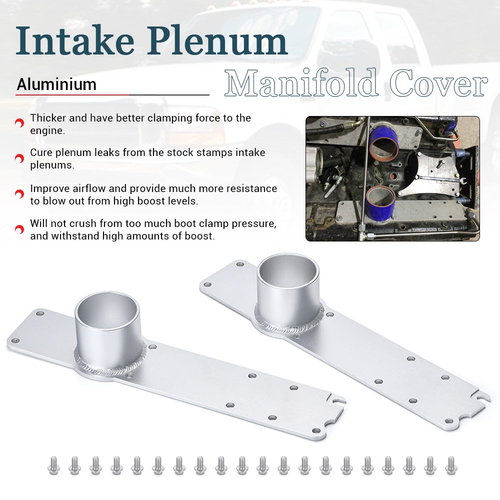 Intake Plenum Manifold Cover for 99-03 Ford 7.3L Powerstroke Diesel E350/450/550 F250/350/450/550