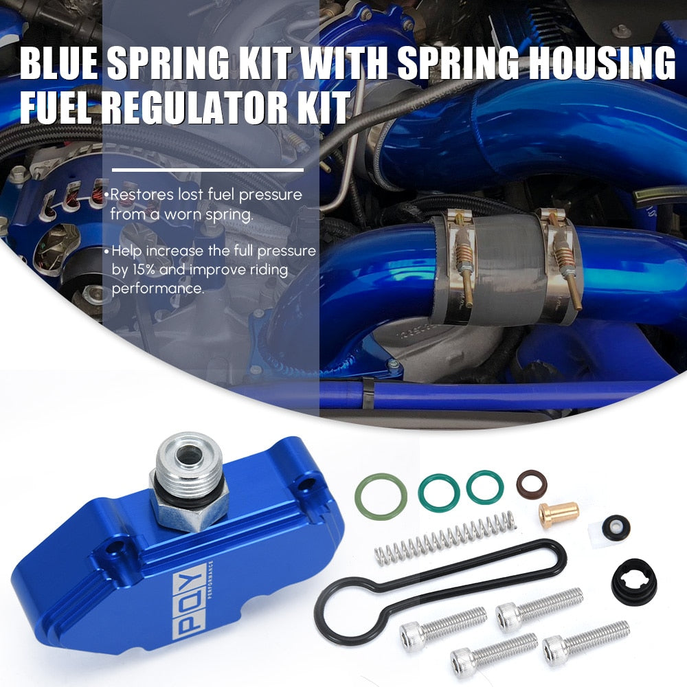 PDP Billet Spring Housing For 2003-2007 Ford 6.0 Powerstroke Blue Spring Kit