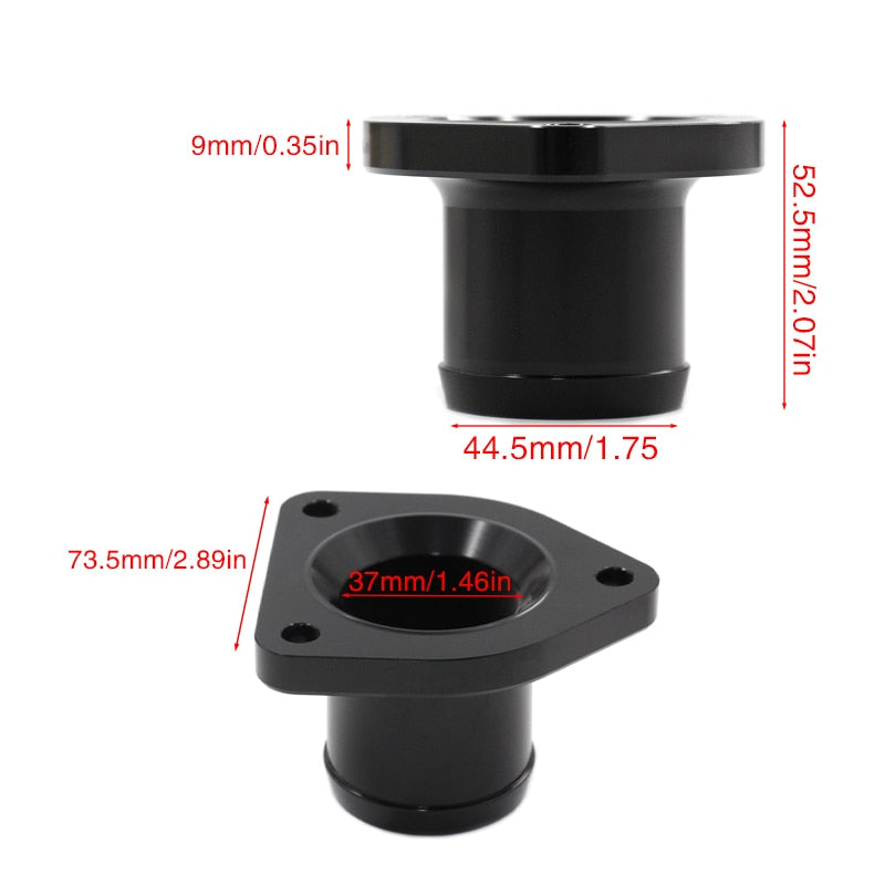 PDP Aluminum Thermostat Housing For Ford 7.3L Powerstroke 1999.5-2003 Leak-Proof Seal
