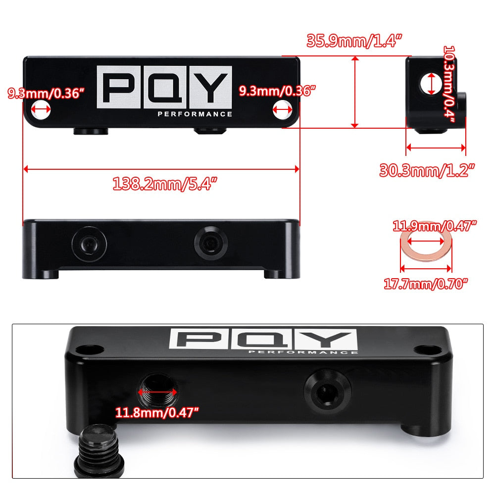 2010-2016 6.7L Cummins Diesel Fuel Filter Replacement Kit Delete Block